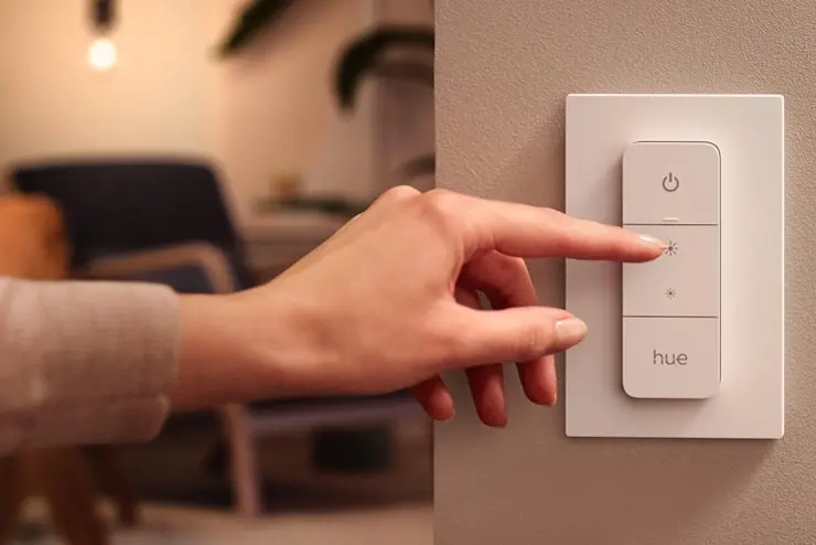Smart light switch installation