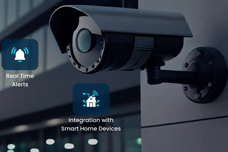 Smart security camera installation